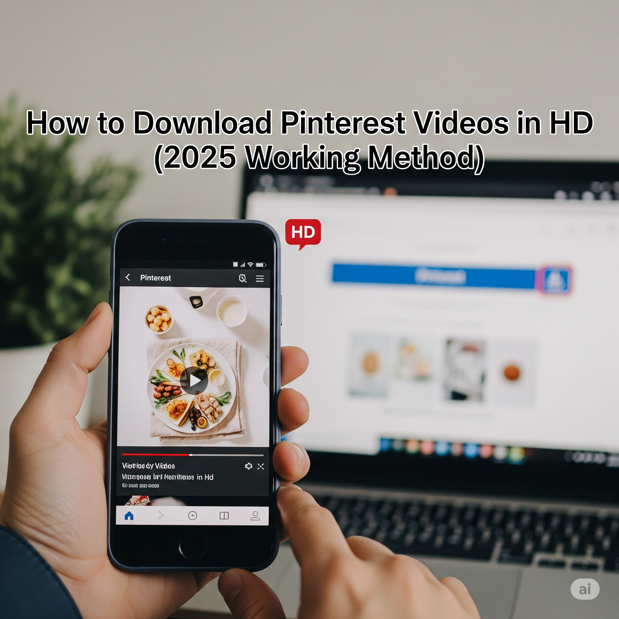 How to Download Pinterest Videos in HD (2025 Working Method)